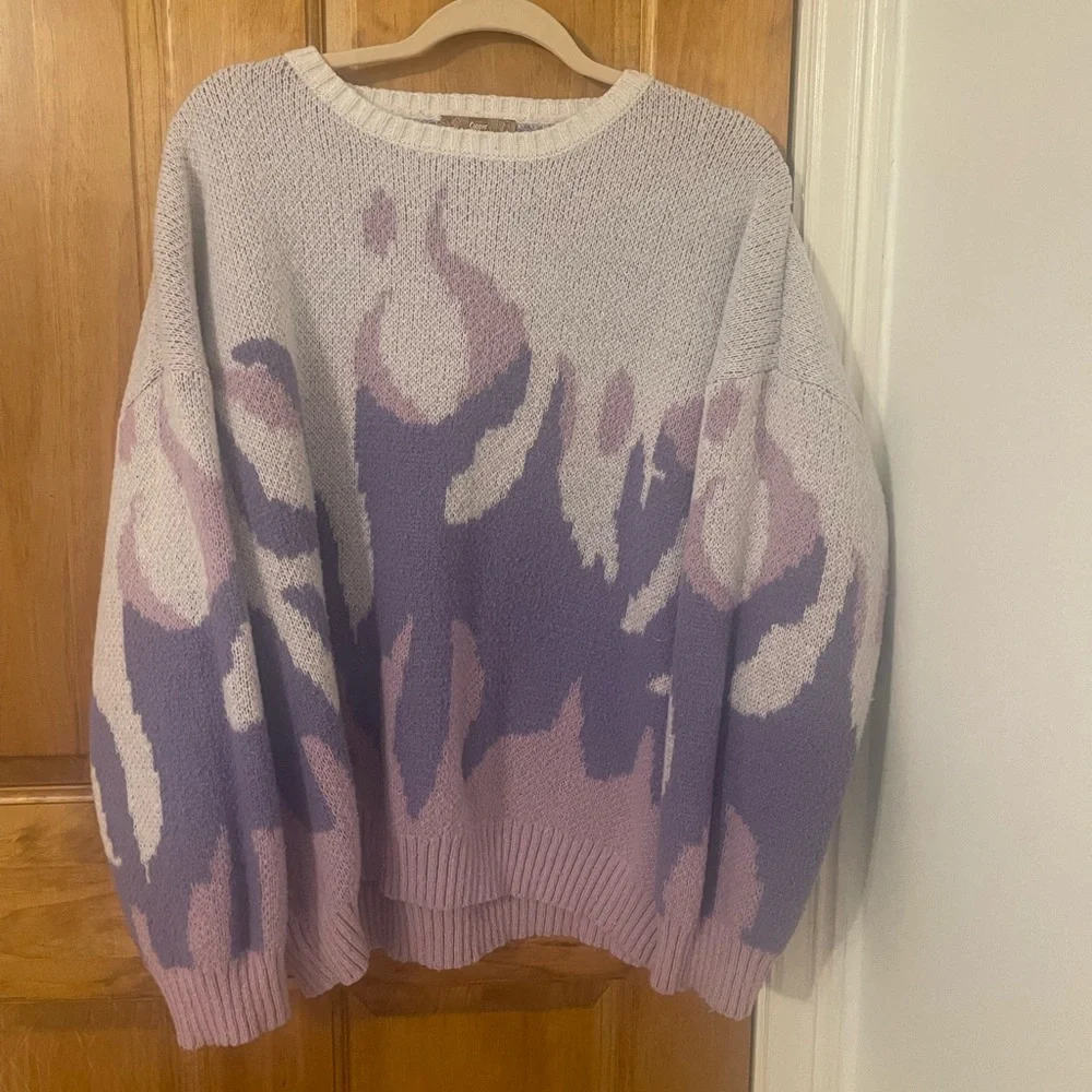 Purple Flame Sweater - Picture 6 of 6